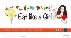 Desktop Screenshot of eatlikeagirl.com