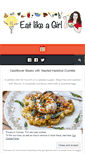 Mobile Screenshot of eatlikeagirl.com